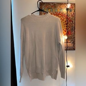 medium cream sweater